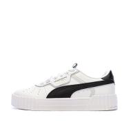 Baskets Blanc/Noir Femme Puma Carina 3.0 Luxe