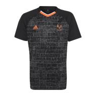 Maillot de foot Noir/Gris Junior Adidas Messi 10 pas cher