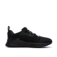 Baskets Noires Garçon Puma Wired01 vue 2