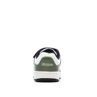 Baskets Blanc/Vert Garçon Kappa Logo Shay 1.0 vue 3