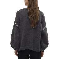 Gilet Gris Femme Vero Moda Feng vue 2