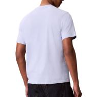 T-Shirt Mauve Homme Calvin Klein Jeans Badge L4G vue 2