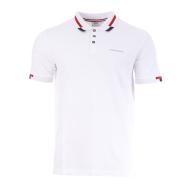 Polo Blanc Homme Hungaria Irazu pas cher