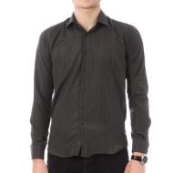 Chemise Noir/Kaki Homme Saint-Hilaire 204 pas cher