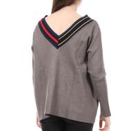 Pull Gris Femme Teddy Smith Sandy vue 2