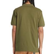 Polo Kaki Homme Timberland Sleeve vue 2