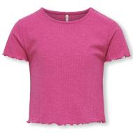 T-shirt Rose Fille Only Kids Ognella pas cher