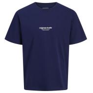 T-shirt Marine Homme Jack & Jones Vesterbro vue 3