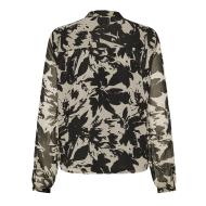 Blouse Marron/Noir Femme JDY Isabella vue 2