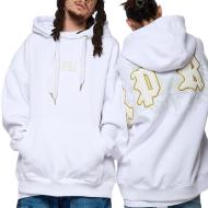 Sweat à Capuche Blanc Homme Kaporal SALTO pas cher