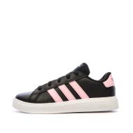 Baskets Noir/Rose Fille/ Femme Adidas Grand Court 2.0 K pas cher