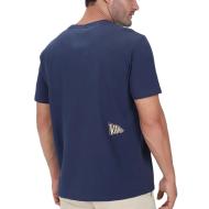 Camiseta azul marino para hombre Vans Relaxed ver 2
