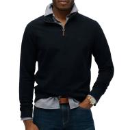 Sweat Noir Homme Superdry Classic Essential