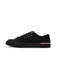 Baskets Noires Homme Tommy Hilfiger Core Corporate Vulcs