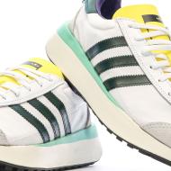 Baskets Blanches/Jaune Homme Adidas Country vue 7