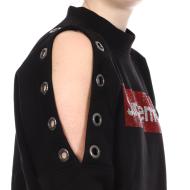 Robe Sweat Noire Femme Supreme Jessy vue 3