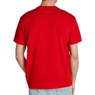 T-shirt Rouge Homme Tommy Hilfiger Linear vue 2