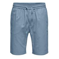 Short Bleu Homme ONLY & SONS Cot Lin