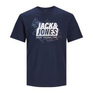 T-shirt Marine Homme Jack & Jones Agave vue 3