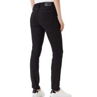 Jean Skinny Noir Femme Calvin Klein Mid Rise Ck C vue 2