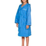 Peignoir Bleu Fille Arena Zeals pas cher