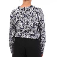 Chemise Marine/Blanc Femme TBS ESINACHE vue 2