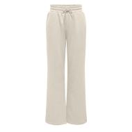 Beigefarbene, locker sitzende Hose für Damen von Only Lanor