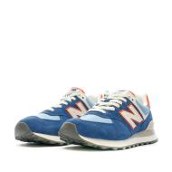 Baskets Marine Garçon New Balance 574 vue 6