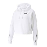 Sweat Blanc Femme Puma Power Tape pas cher