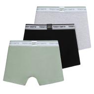 Lot de 3 Boxers Gris/Kaki Homme Teddy Smith 1TS/52/9 vue 2