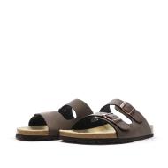 Sandales Marrons Lisses Homme Schott Arthur vue 4