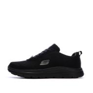 Baskets Noires Homme Skechers Flex Advantage pas cher