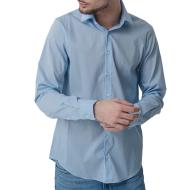 Chemise Bleu Homme Calvin Klein Jeans Lyocell Solid pas cher