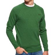 Pull Vert Homme Superdry Orange Label Crew