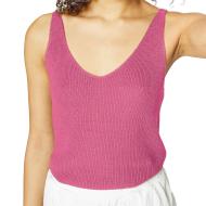 Débardeur Fuchsia Femme Vero Moda Shine