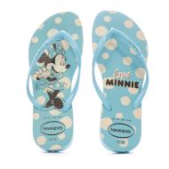 Tongs Bleu Femme Havaianas Slim Disney vue 3