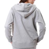 Sweat à Capuche Gris Femme Pepe jeans Calista Zipper vue 2