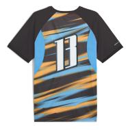 OM Maillot de bain Bleu/Noir/Orange Homme Puma Om Faster vue 2