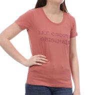 T-shirt Rose Femme Lee Cooper Ole
