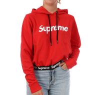 Women's Red Supreme Grip Victoria REW Sweatshirt