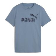 T-Shirt Bleu Garçon Puma 690388 pas cher