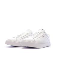 Baskets Blanches Homme Tommy Hilfiger Icon Court Lth Flag vue 6