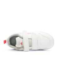 Baskets Blanches Fille Adidas Tensaur vue 4