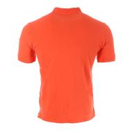 Polo Orange Homme Teddy Smith Florin Mc vue 2