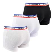 Lot de 3 Boxers Blanc/Gris/Noir Homme Le Coq Sportif Boxer vue 2
