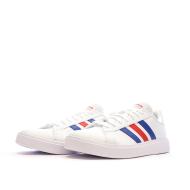 Baskets Blanc/Rouge/Bleu Homme Adidas Grand Court Base 2.0 vue 6