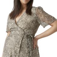 Robe de Grossesse Écru Femme Vero Moda Marternity Milla vue 3