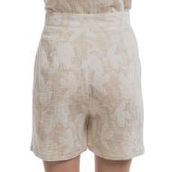 Teddy Smith Floralio Women's Beige Shorts Photo of the Espace des Marques %store% store - view of %key%