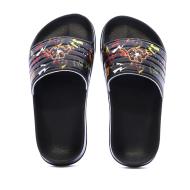 Claquettes Noir Garçon Kappa Sartwo 2 vue 3
