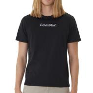 T-Shirt Noir Homme Calvin Klein Jeans Standard pas cher
